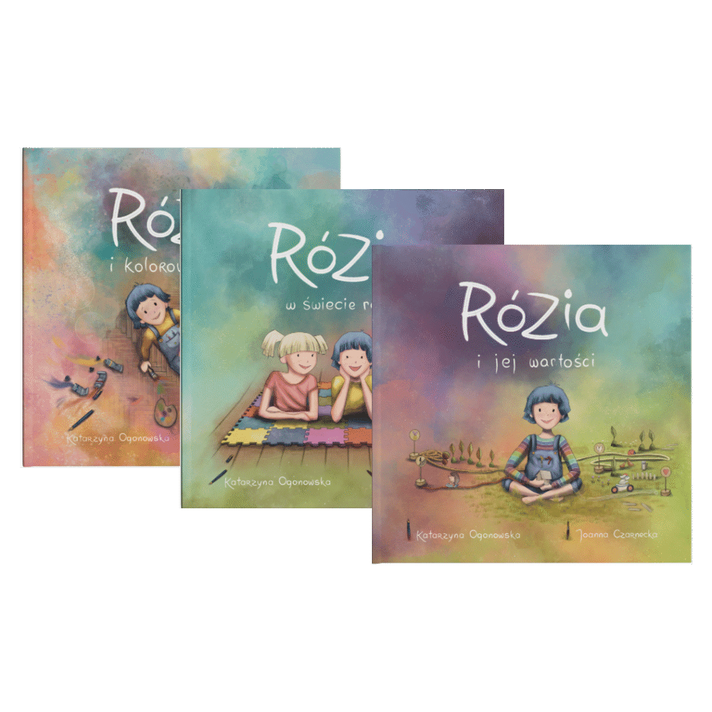 Seria książek o Rózi - książki, które wspierają dzieci
