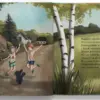 Ilustracja z książki "Rózia w świecie relacji" Katarzyny Ogonowskiej. Rozdział "Przyjaźń"