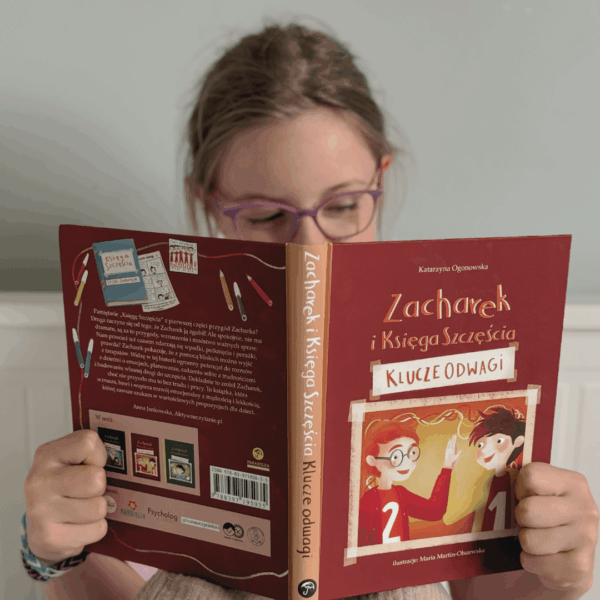 Zacharek i Księga Szczęścia - klucze odwagi